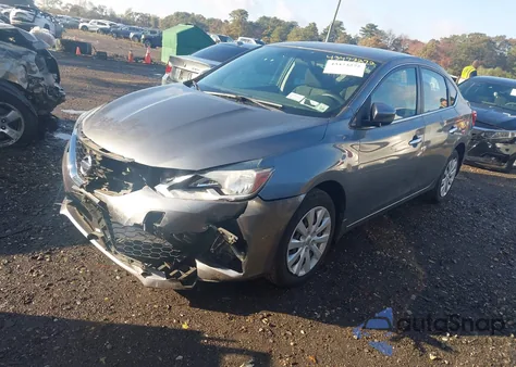 2017 Nissan Sentra S из США, поврежденный, VIN 3N1AB7AP1HY402925